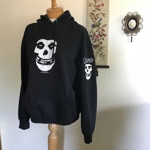 misfits pullover hoodie